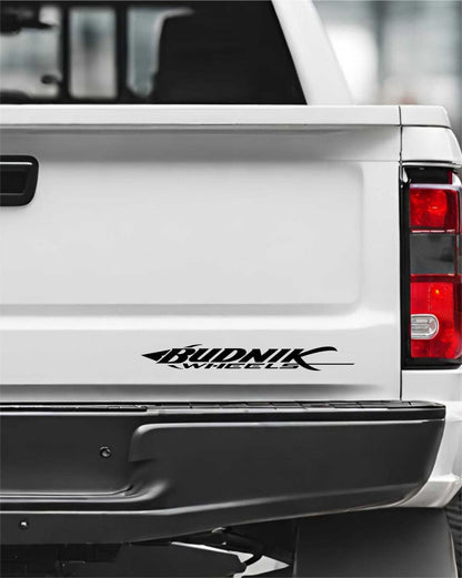 Budnik wheels decal, sticker, performance decal, car sticker