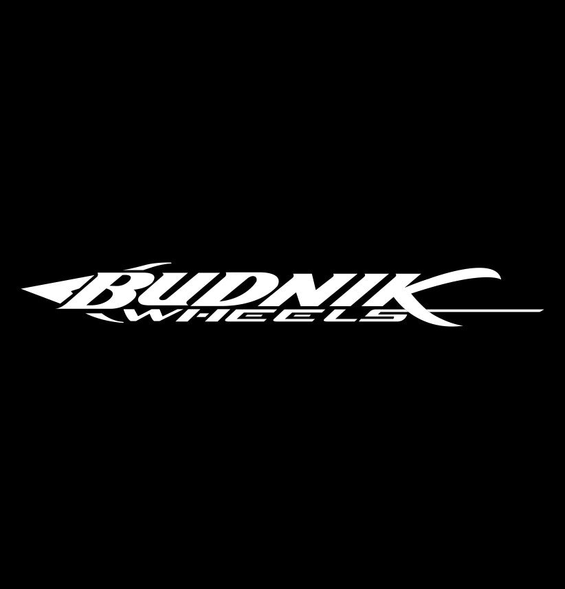 Budnik wheels decal, sticker, performance decal, car sticker