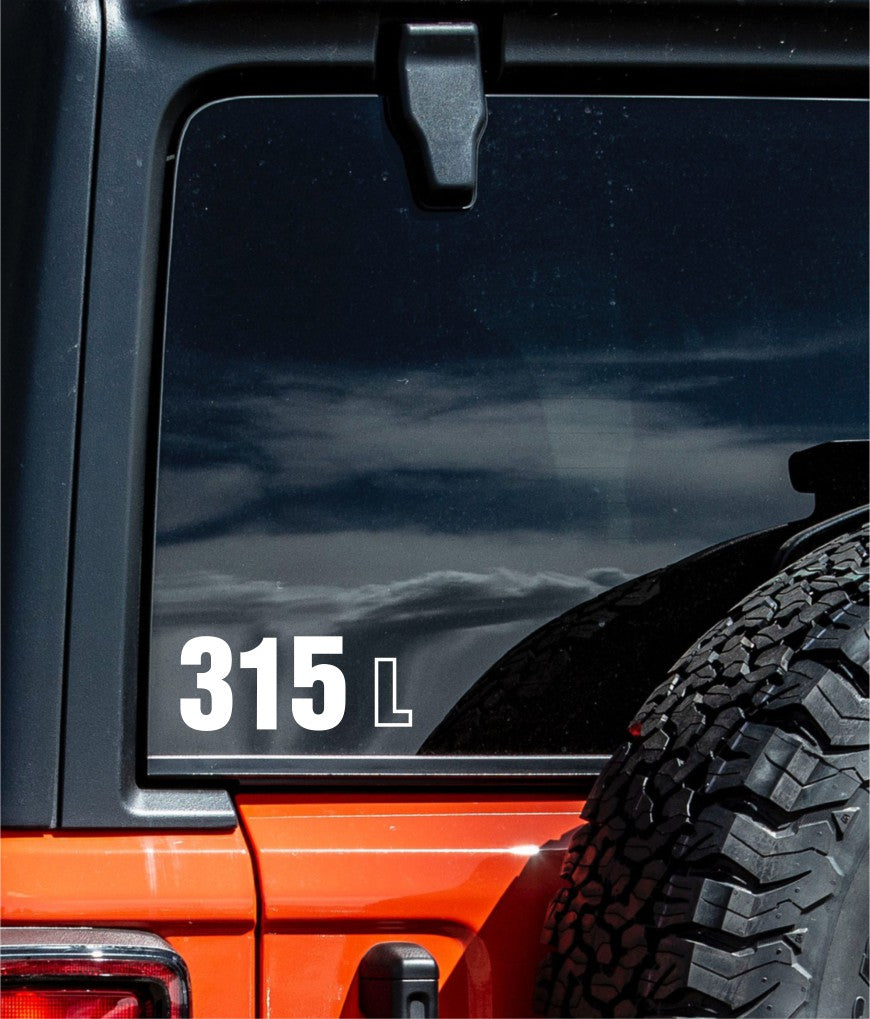 Caterpillar decal C