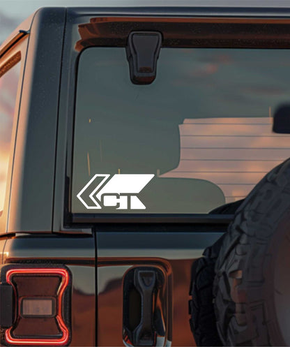 CT Engineering decal, sticker, performance decal, car sticker