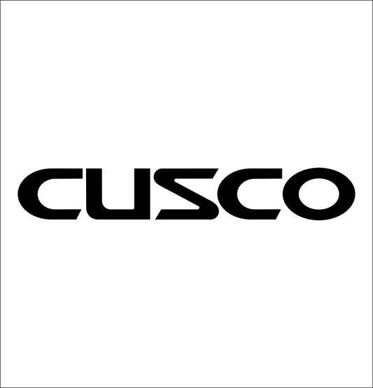 CUSCO decal, sticker, performance decal, car sticker