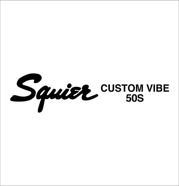 Squier Custom Vibe decal