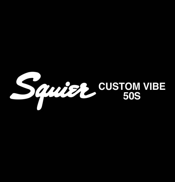 Squier Custom Vibe decal