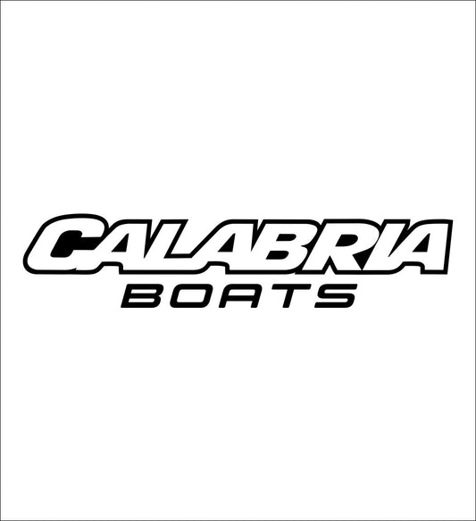Calabria Boats decal, sticker, hunting fishing decal, car sticker b