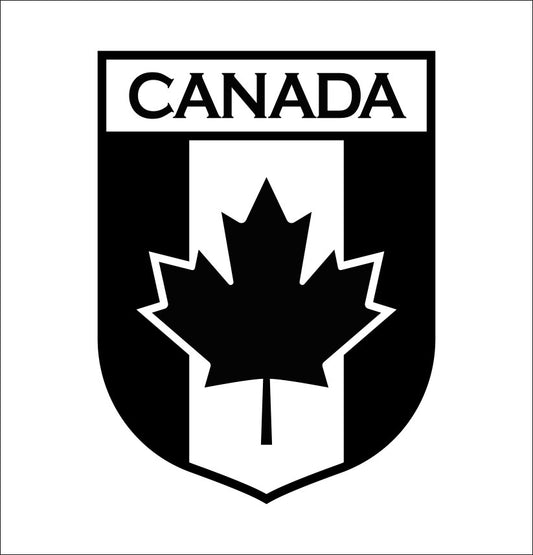 Canada badge decal, sticker, canada sticker, car decal