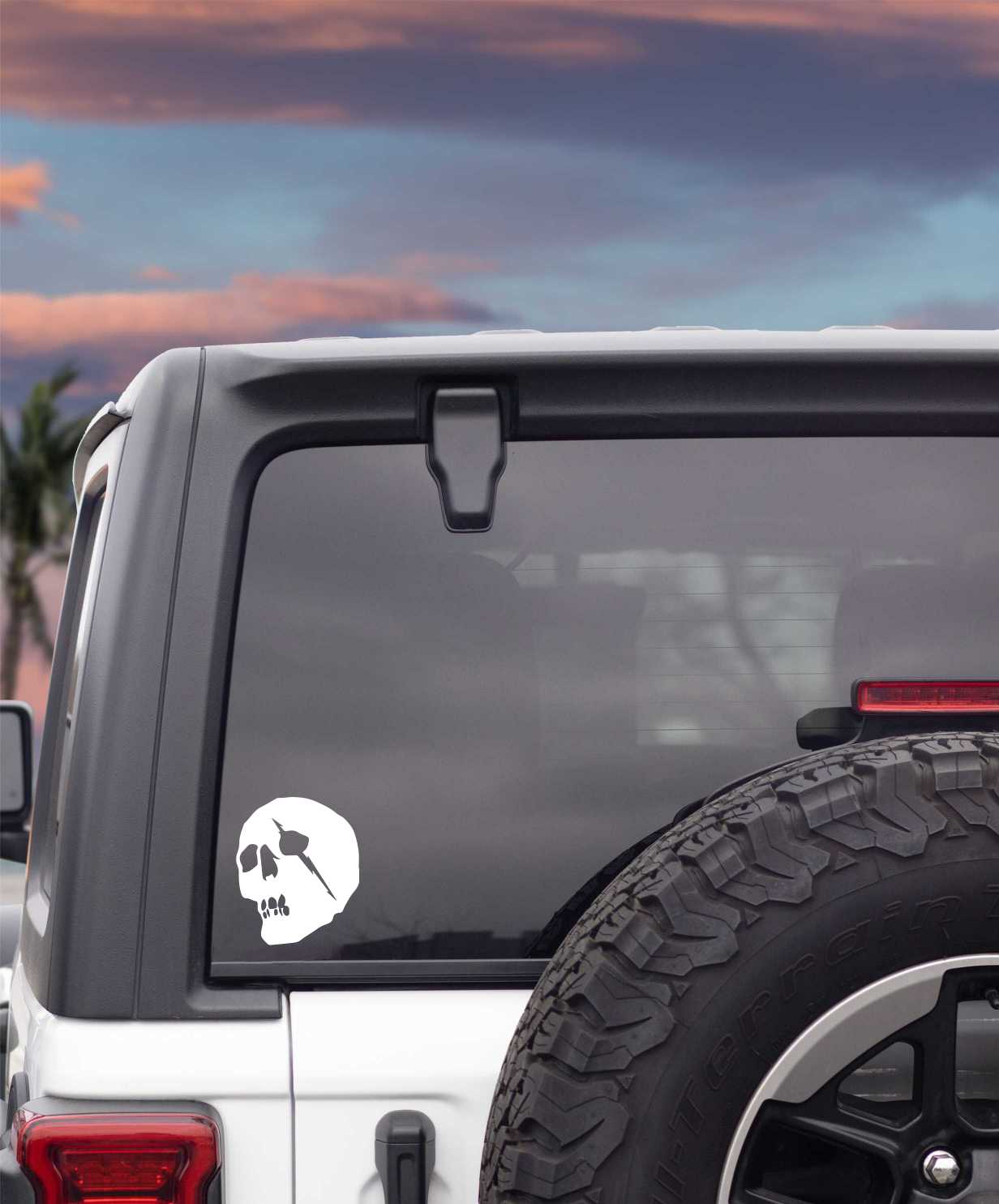 Capita Skull decal C, sticker