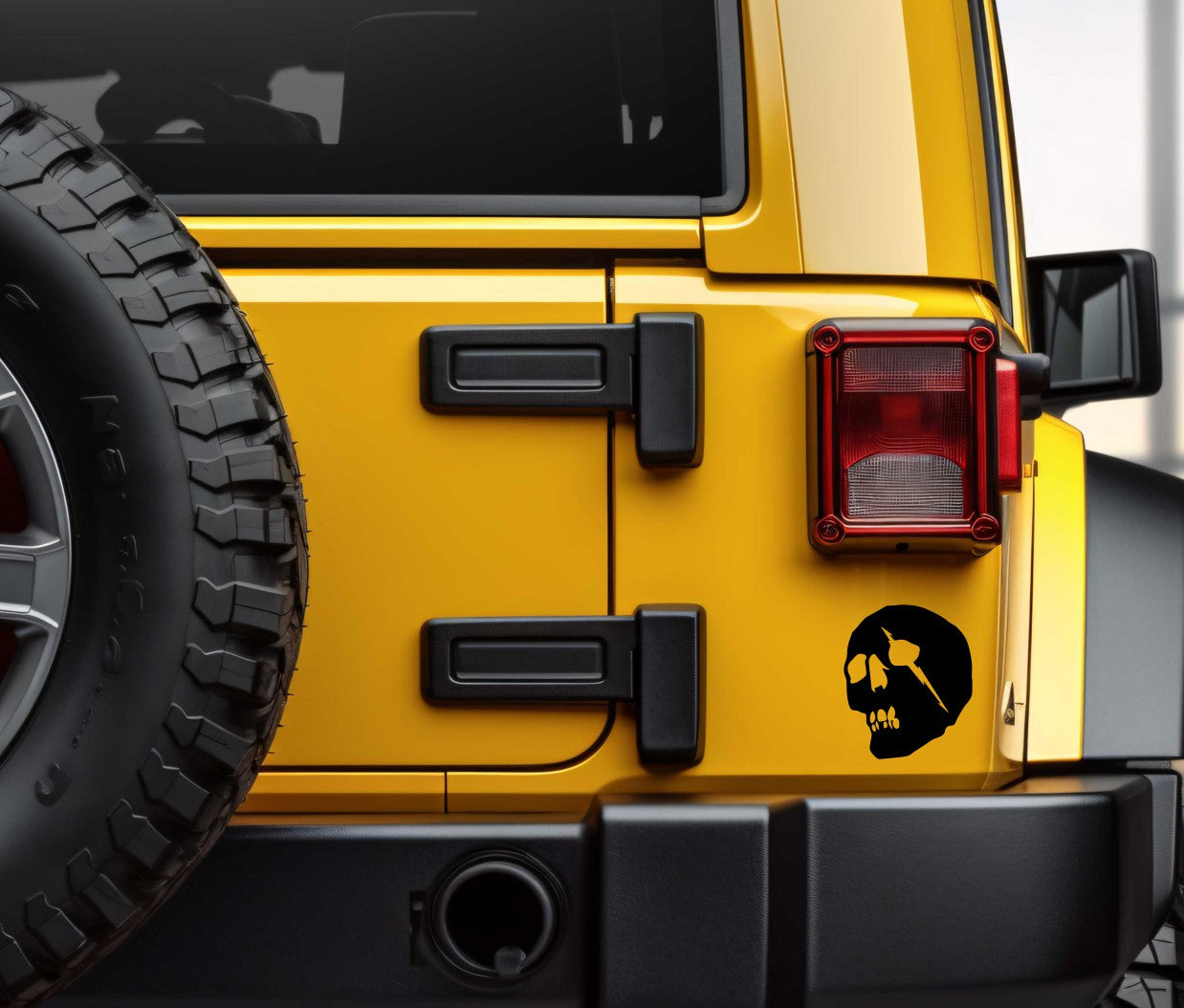Capita Skull decal C, sticker