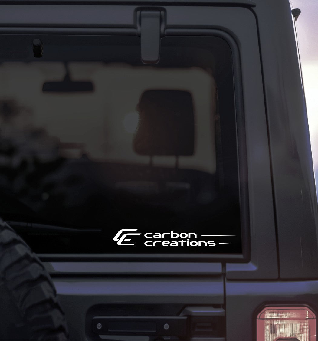 Carbon Creations,decal, sticker, performance decal, car sticker