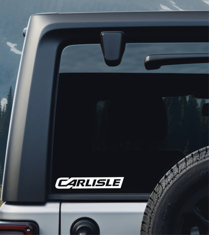 Carlisle Tires decal, sticker performance decal, car sticker