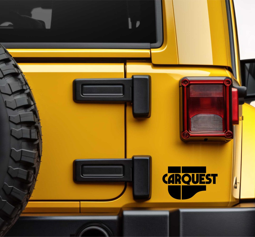 Carquest decal, sticker, performance decal, car sticker