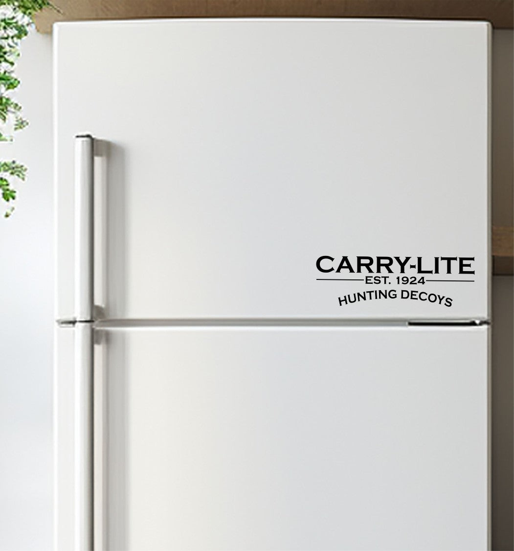 Carry Lite Decoys decal, sticker, hunting fishing sticker, car decal