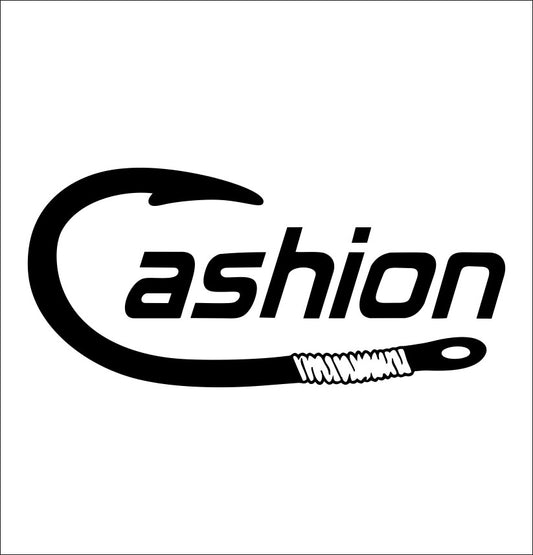 Cashion Rods decal, sticker, fishing hunting decal, car sticker