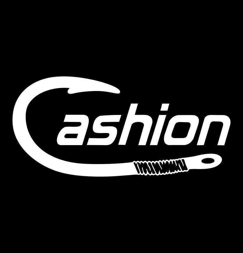 Cashion Rods decal, sticker, fishing hunting decal, car sticker