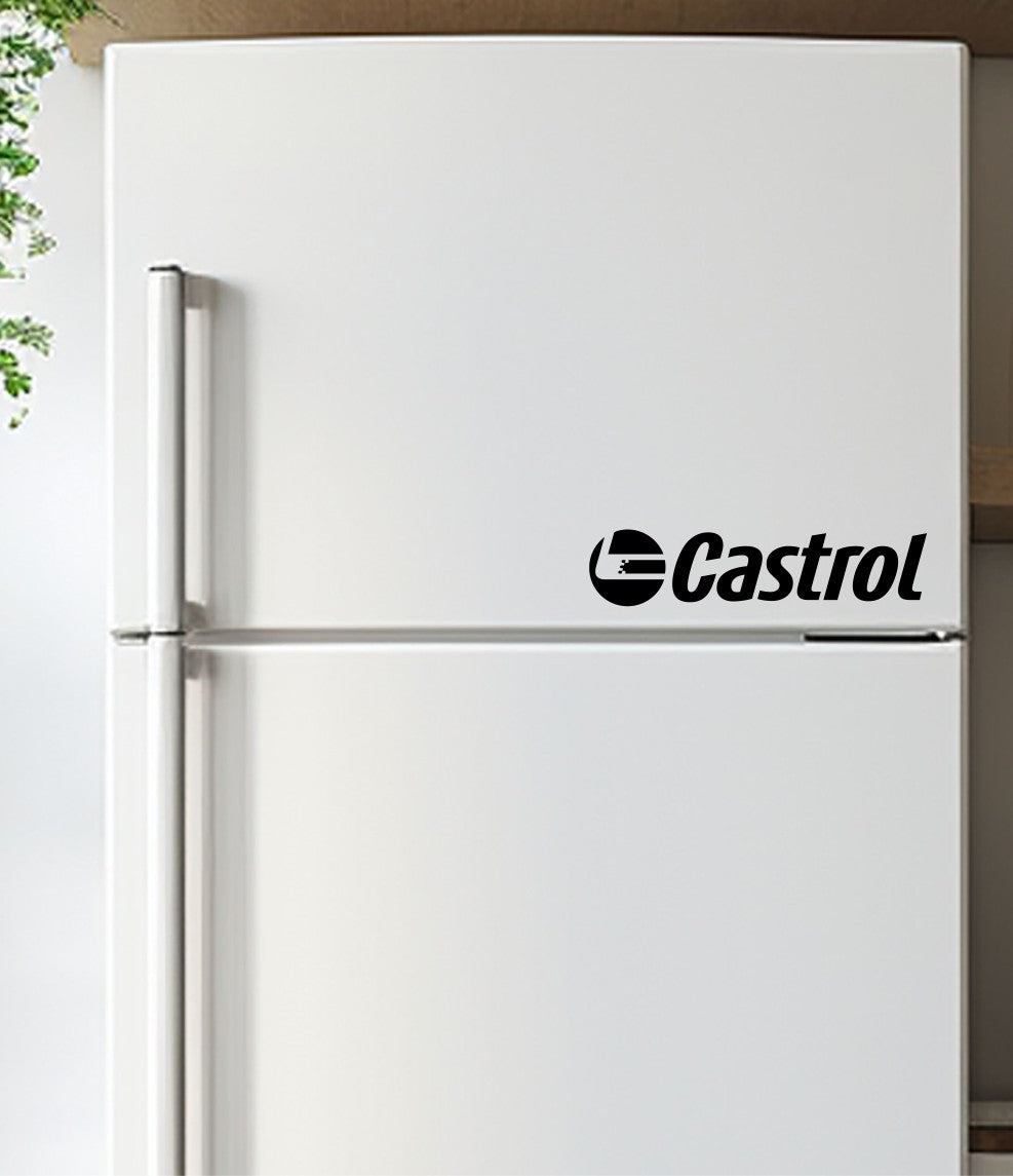 Castrol decal, sticker, performance decal, car sticker b