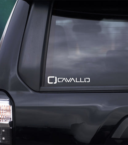 Cavallo Wheels decal, sticker, performance decal, car sticker b