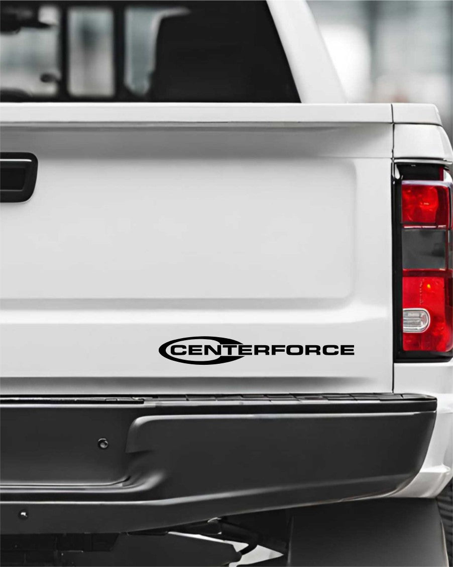 Centerforce decal, sticker, performance decal, car sticker