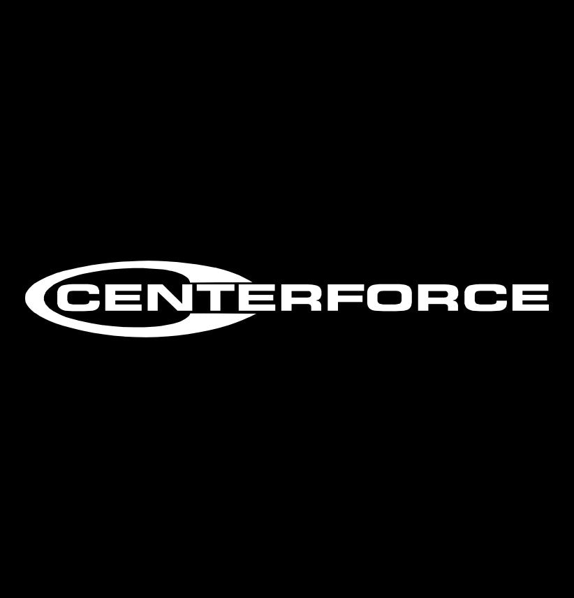 Centerforce decal, sticker, performance decal, car sticker