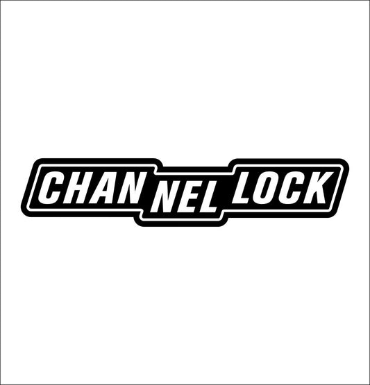 Channellock decal, sticker, tool decal, car sticker B