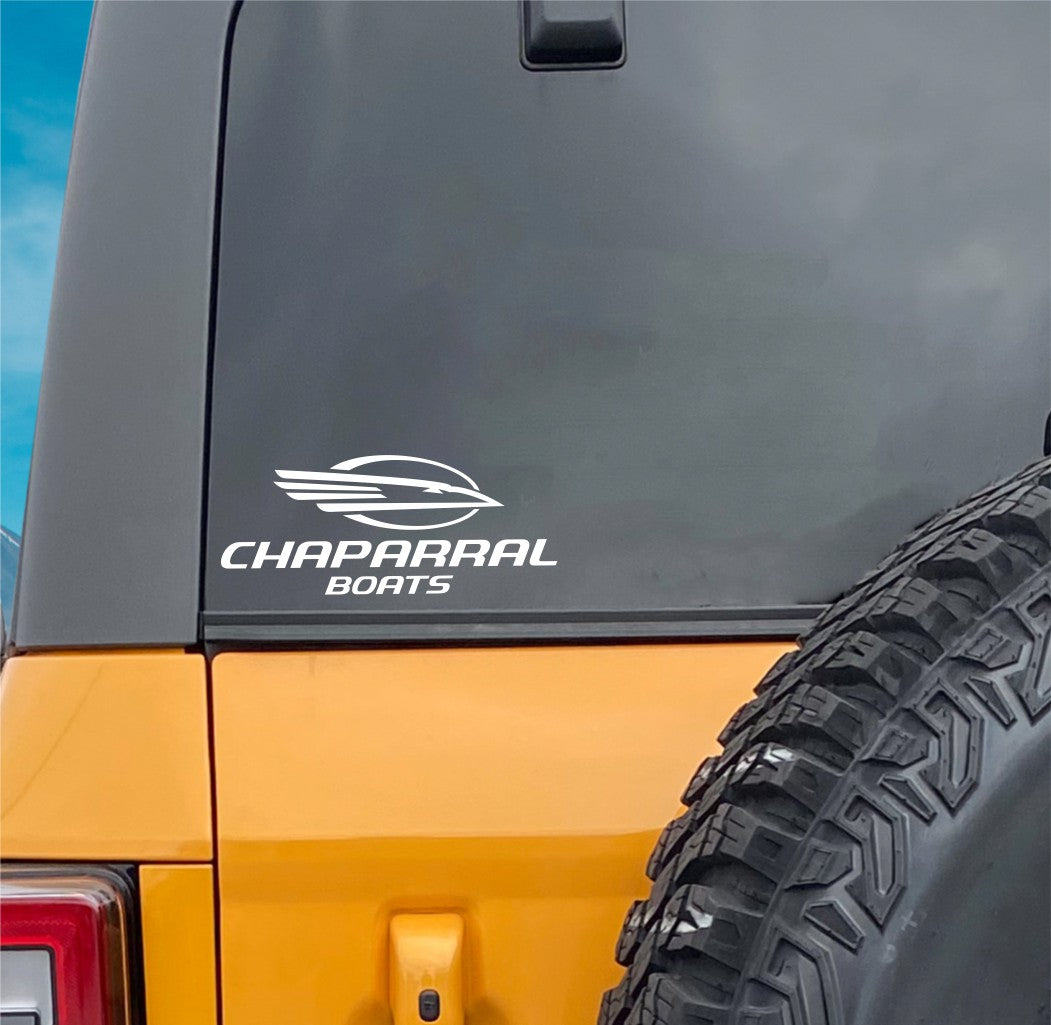 Chaparral Boats decal, sticker, fishing hunting decal, car sticker