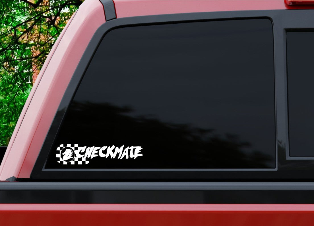 Checkmate Racing Sticker Checkmate Boats decal – North 49 Decals