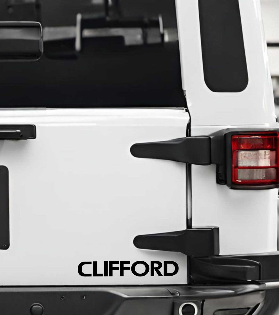 Clifford decal, sticker, performance decal, car sticker