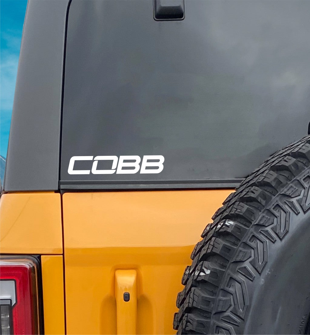 Cobb Tuning decal, sticker performance decal, car sticker