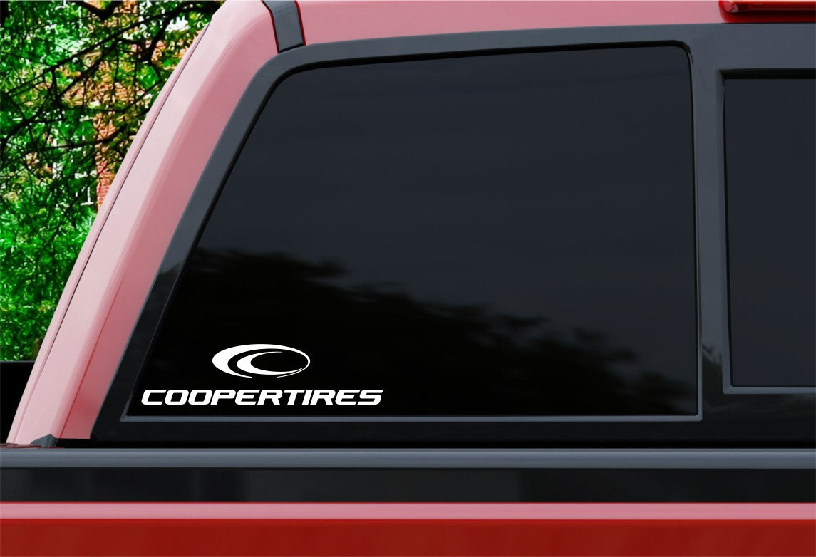 Cooper Tires decal, sticker performance decal, car sticker