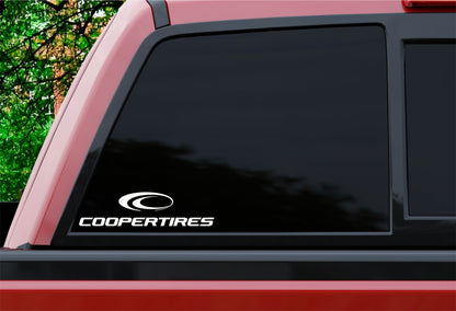 Cooper Tires decal, sticker performance decal, car sticker