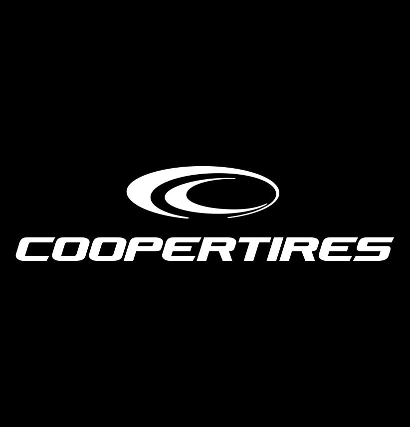 Cooper Tires decal, sticker performance decal, car sticker