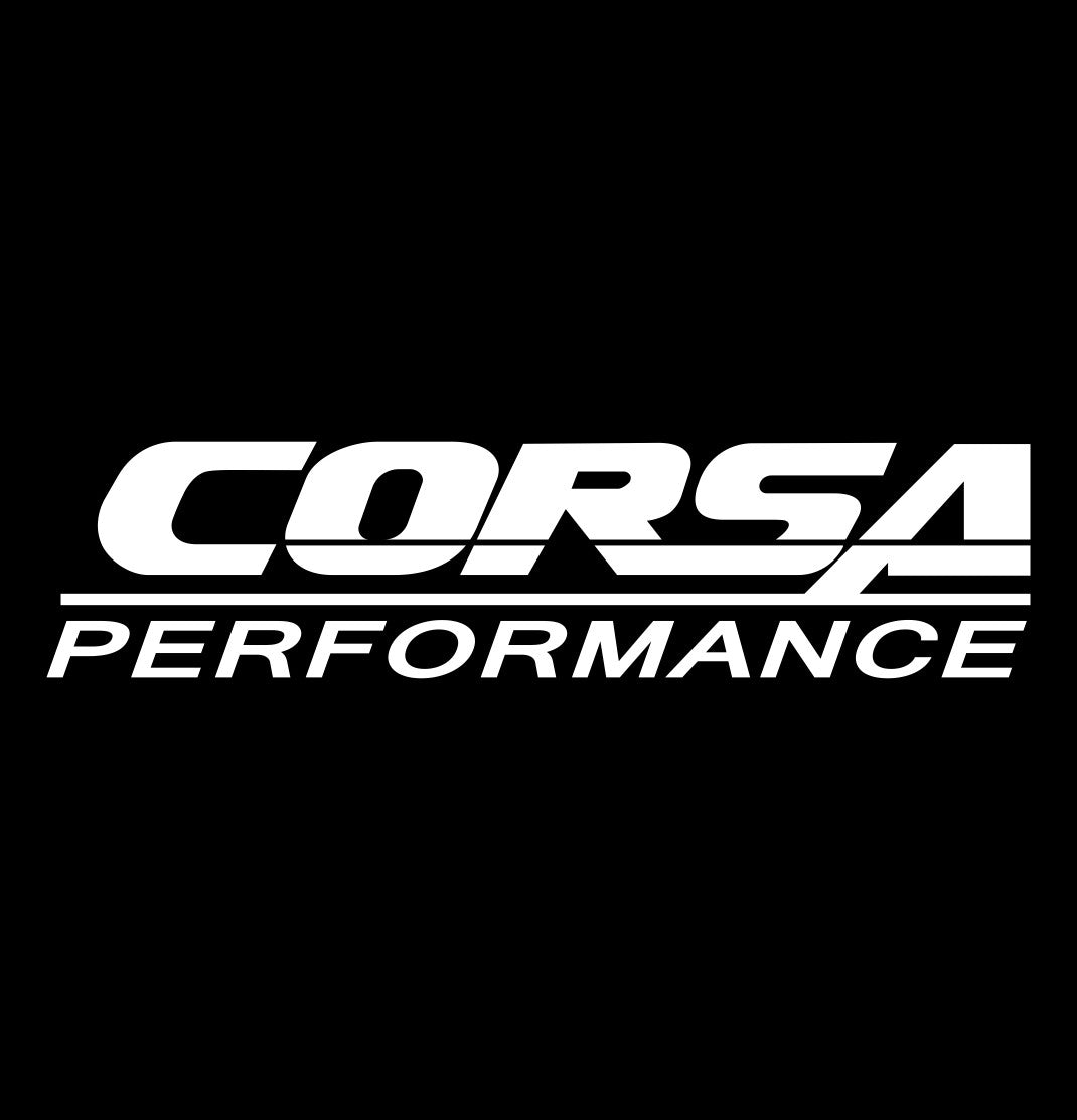 Corsa Exhausts decal, sticker, performance decal, car sticker b