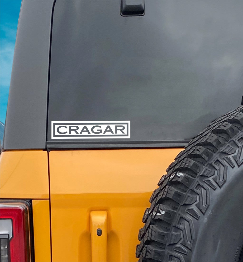 Cragar Wheels decal, sticker,  performance decal, car sticker
