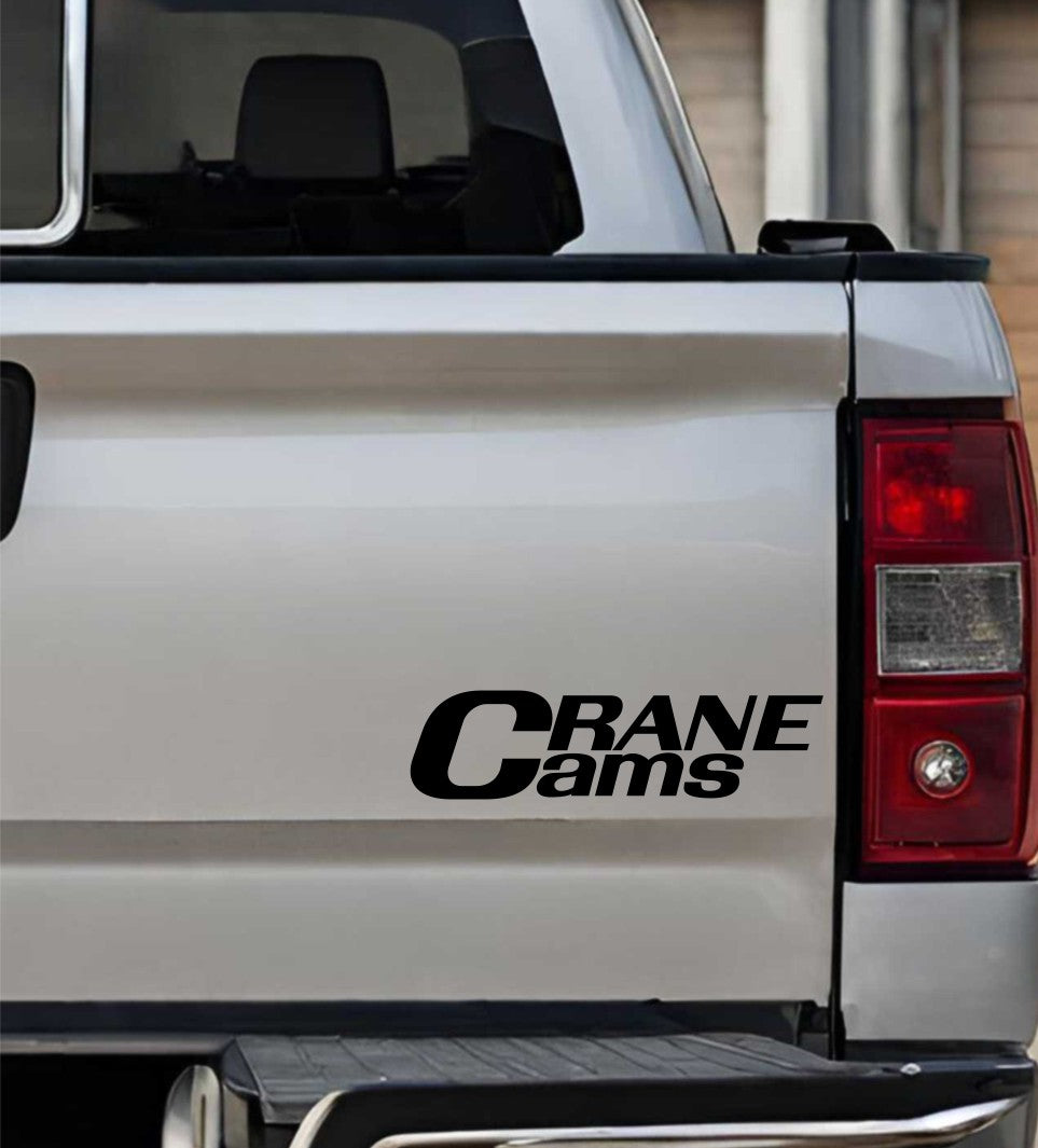 Crane Cams decal, sticker, performance decal, car sticker