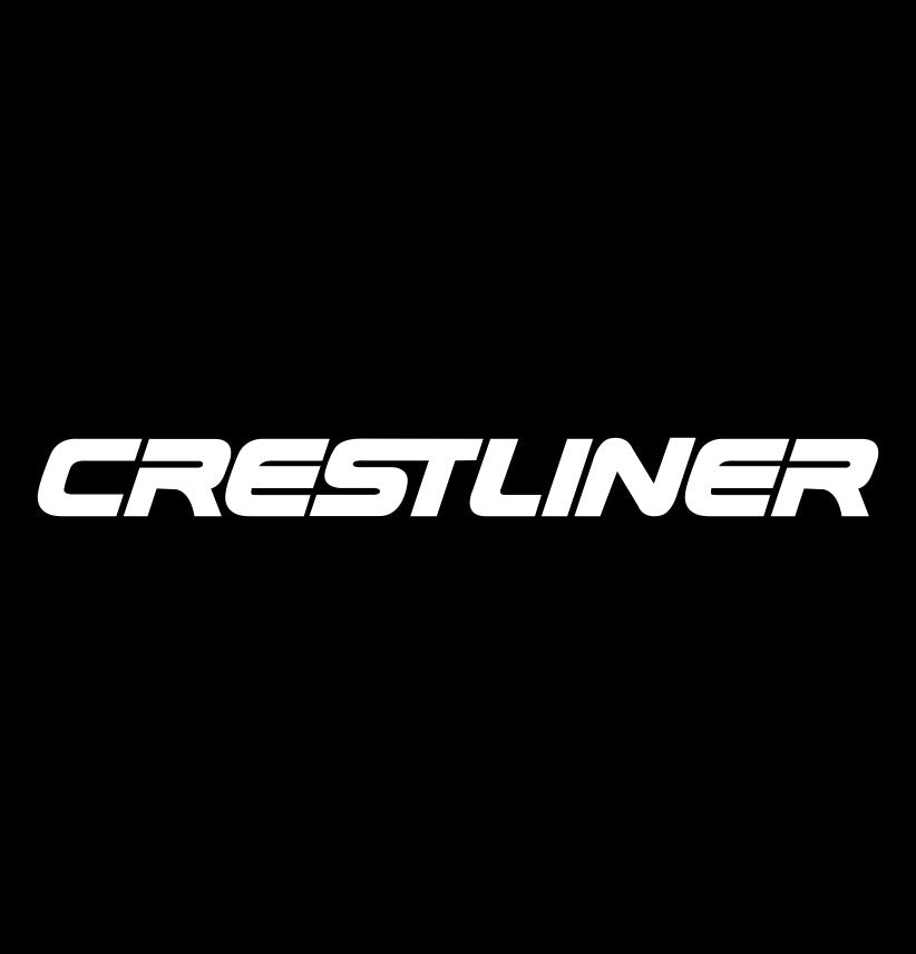 Crestliner decal, sticker, hunting fishing decal, car sticker