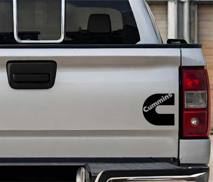 Cummins decal, sticker, performance decal, sticker, car sticker