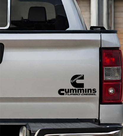 Cummins decal, sticker, performance decal, sticker, car sticker b