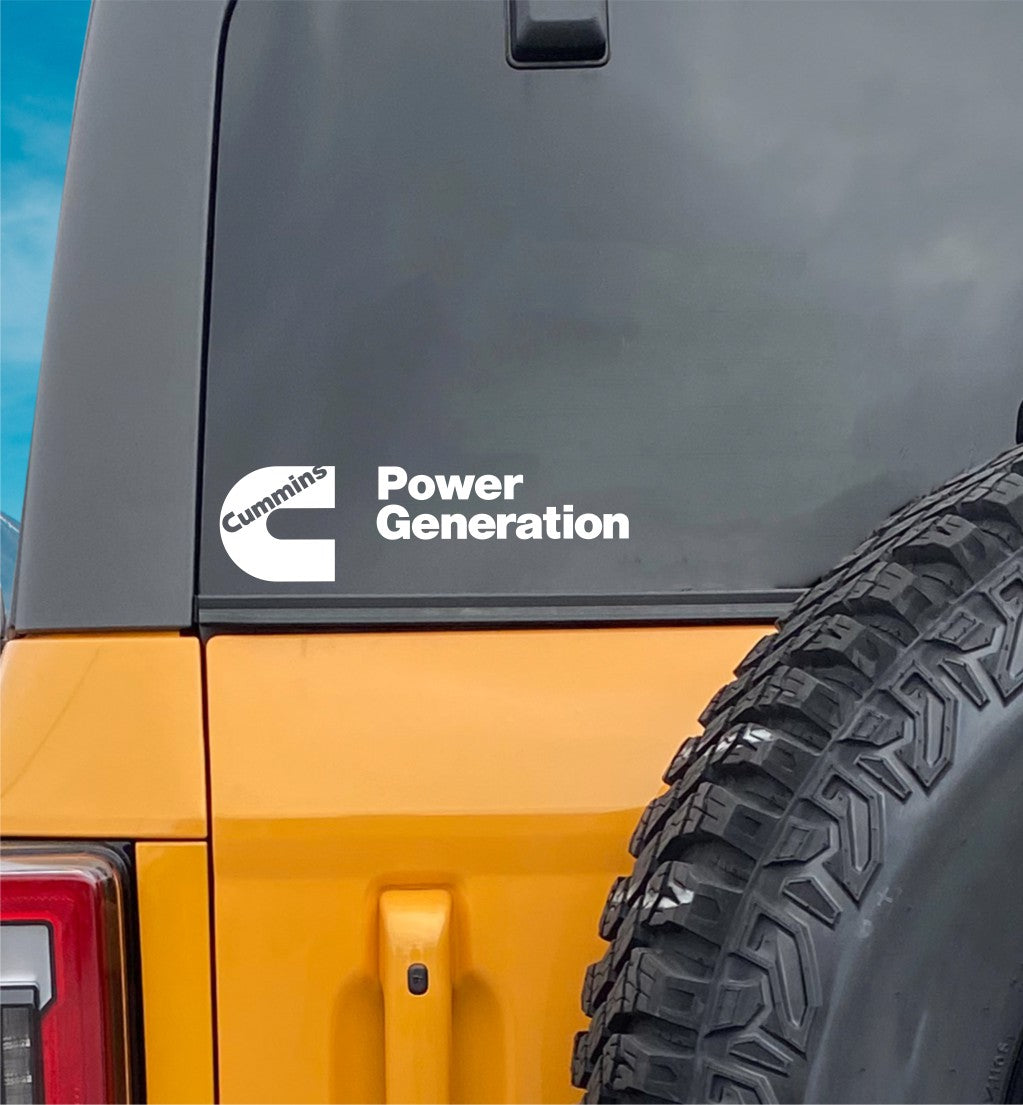 Cummins decal, sticker, performance decal, sticker, car sticker c