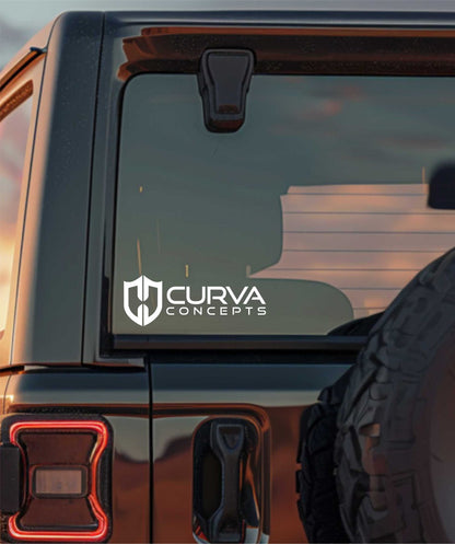 Curva Concepts decal, sticker, performance decal, car sticker