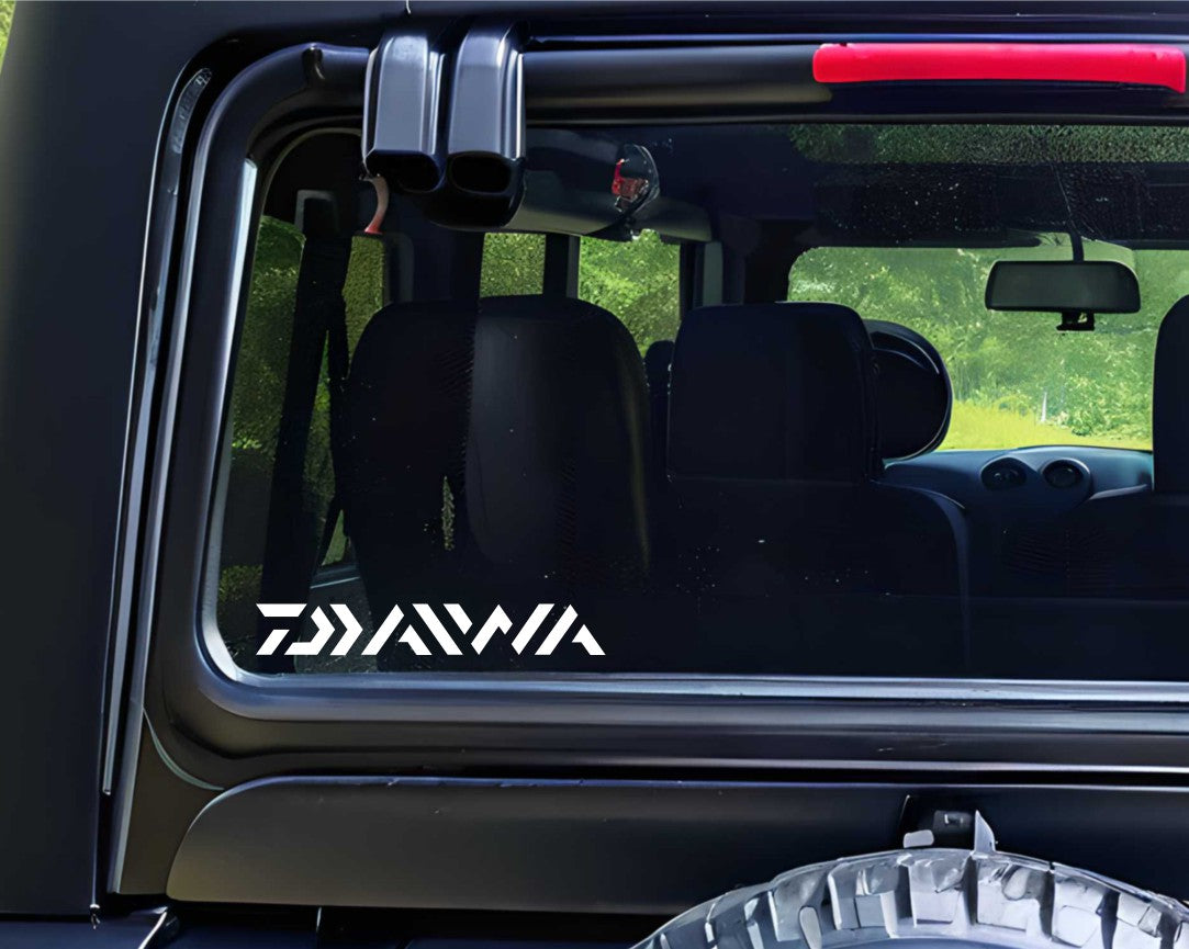 Daiwa decal, sticker, hunting fishing decal, car sticker