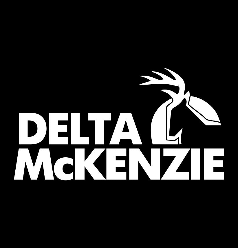 Delta Mckenzie Targets decal, sticker, hunting fishing decal, car sticker