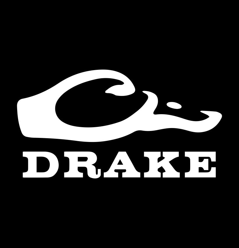 Drake waterfowl decal, sticker, hunting fishing decal, car sticker