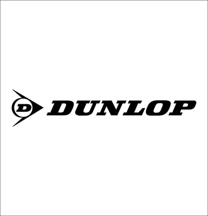 Dunlop decal, sticker, performance decal, car sticker