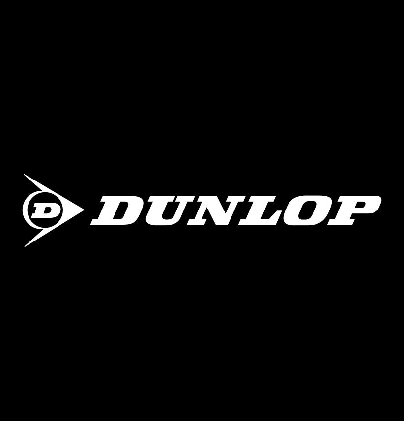 Dunlop decal, sticker, performance decal, car sticker
