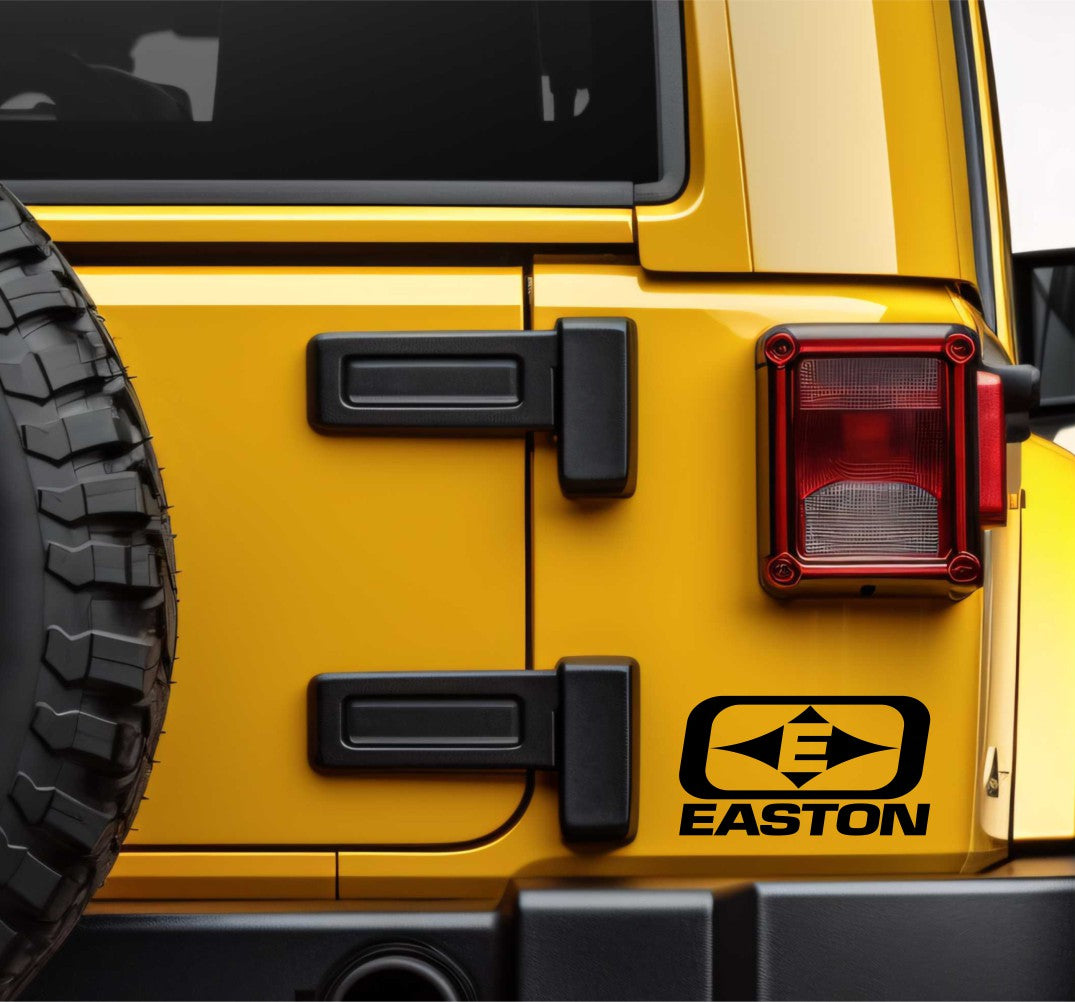 Easton target decal, sticker, hunting fishing decal, car sticker