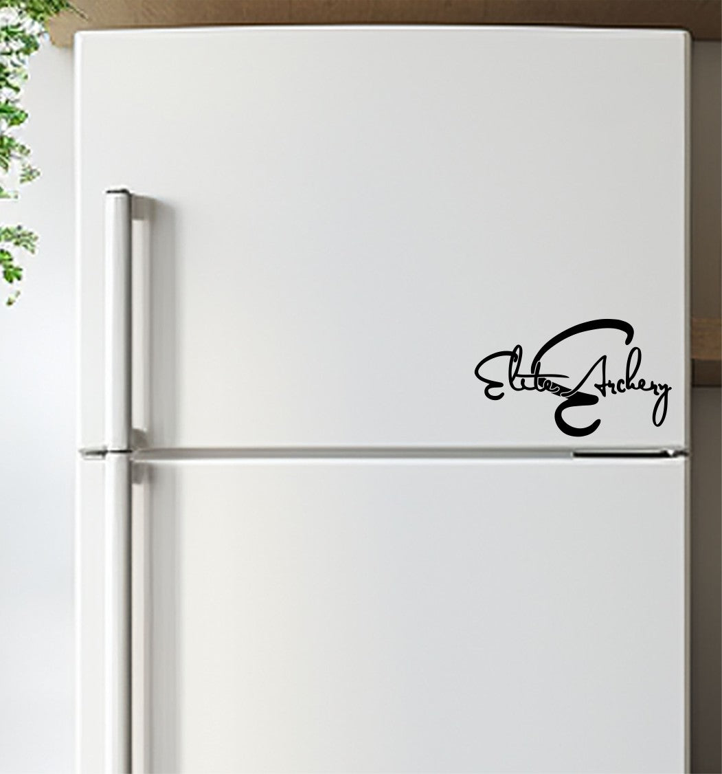 Elite Archery decal, sticker, hunting fishing decal, car sticker