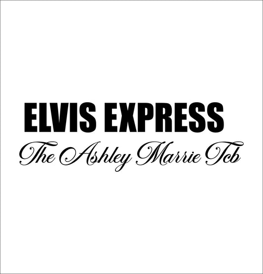 Elvis express decal