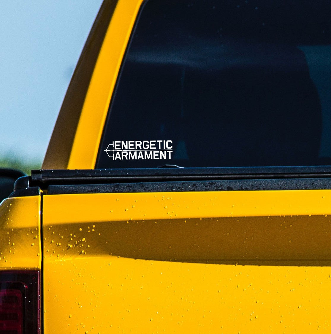Energetic Armament decal, firearm decal, car decal sticker