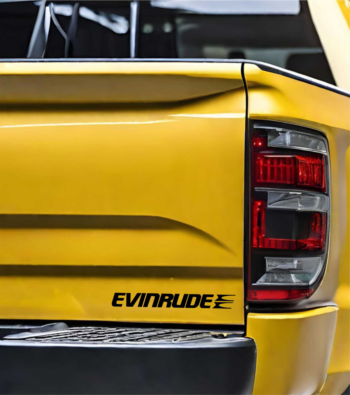Evinrude decal, sticker, fishing hunting car decal sticker