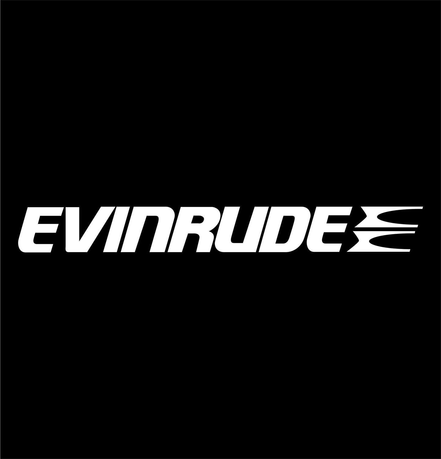 Evinrude decal, sticker, fishing hunting car decal sticker