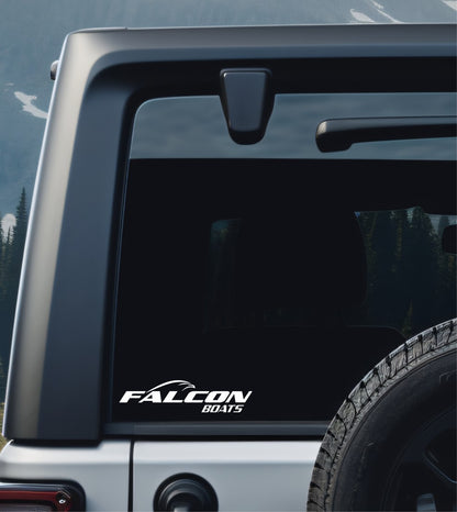 Falcon Boats decal, sticker, fishing hunting decal car sticker