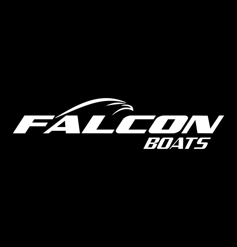 Falcon Boats decal, sticker, fishing hunting decal car sticker